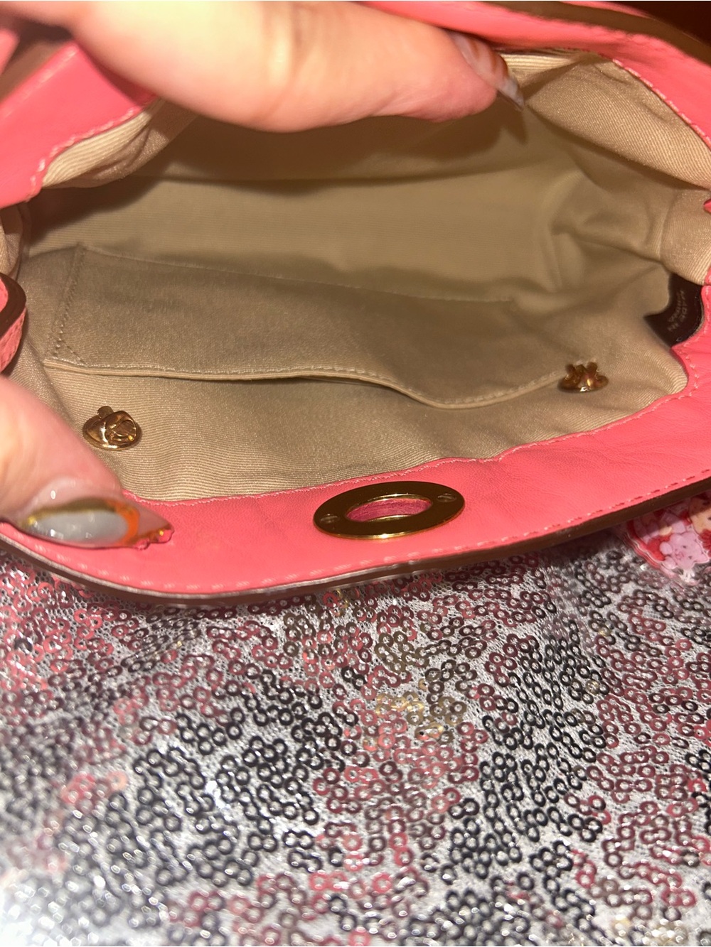 Vintage Pink Coach Turn-Lock Mini Bag - Picture 12 of 12